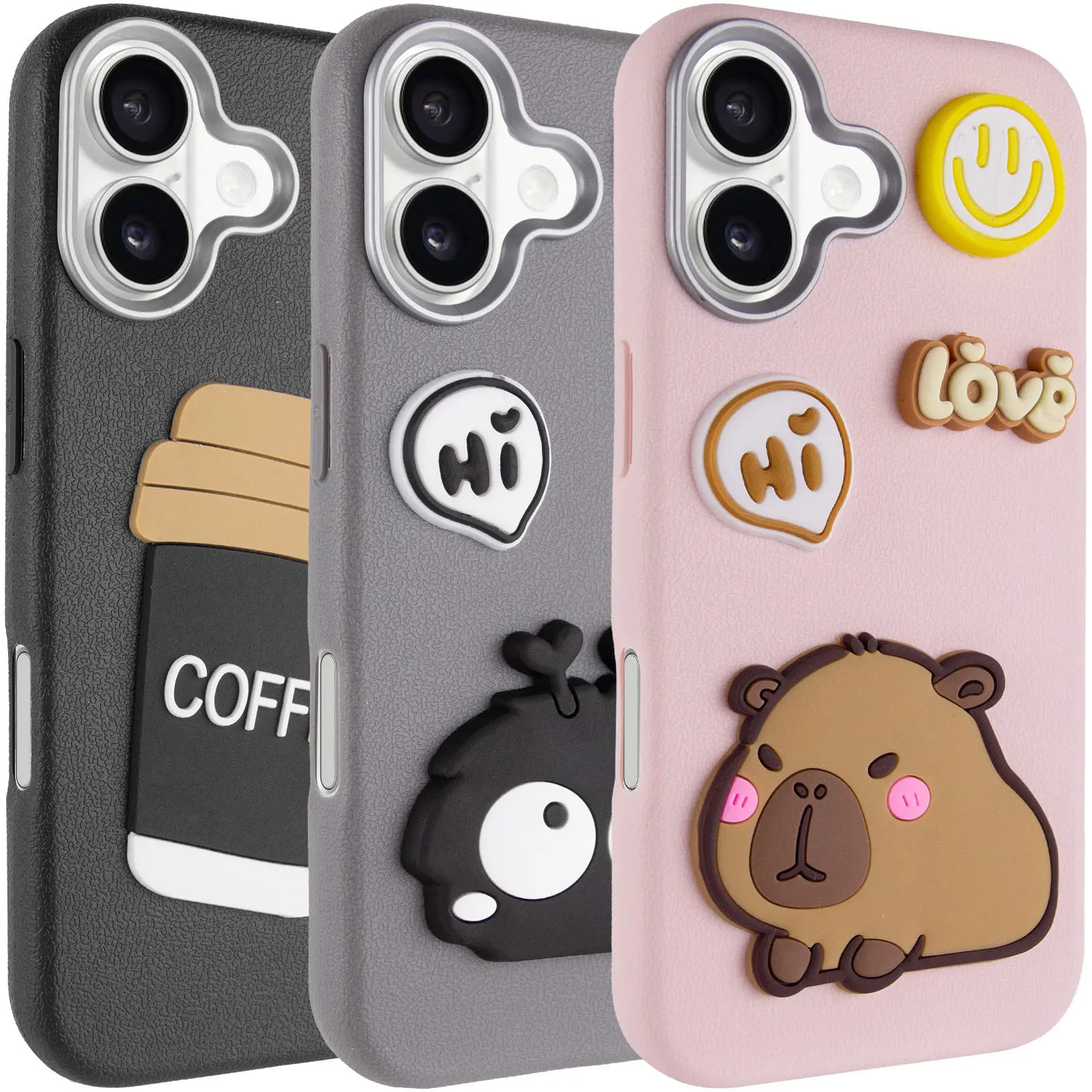 Etui TPU Leather Toys do Apple iPhone 17 (6.3"), Sztuczna skóra