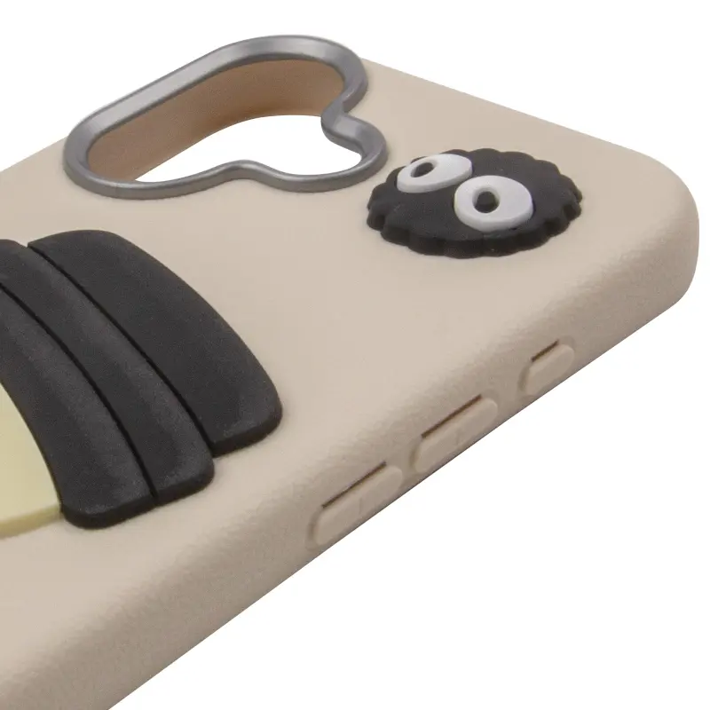 Etui TPU Leather Toys do Apple iPhone 17 (6.3"), Coffee / Sand 3, Sztuczna skóra