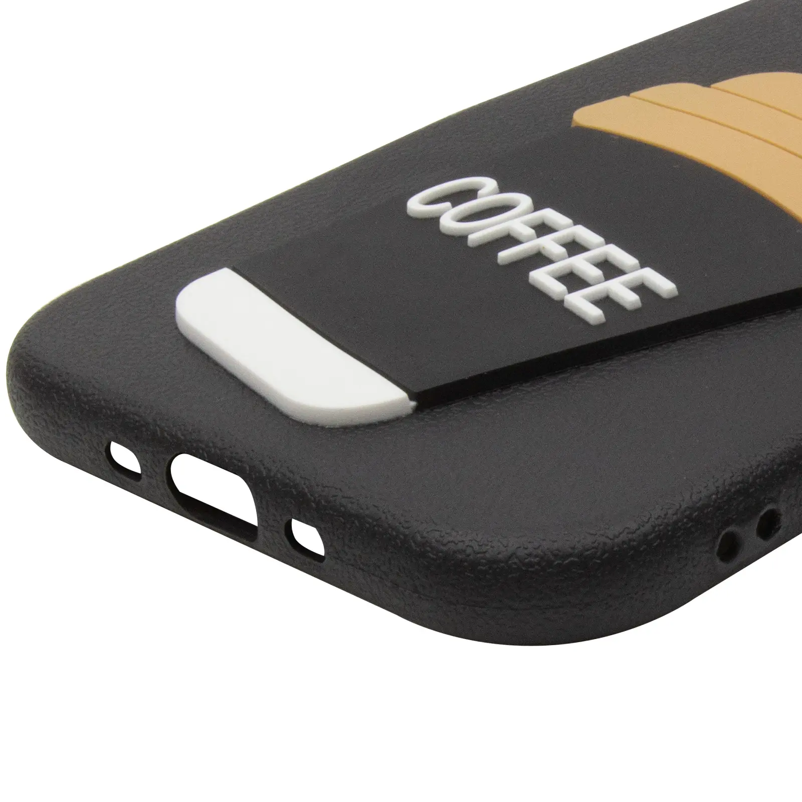 Чехол TPU Leather Toys для Apple iPhone 17 Air (6.5"), Coffee / Black 4, Искусственная кожа