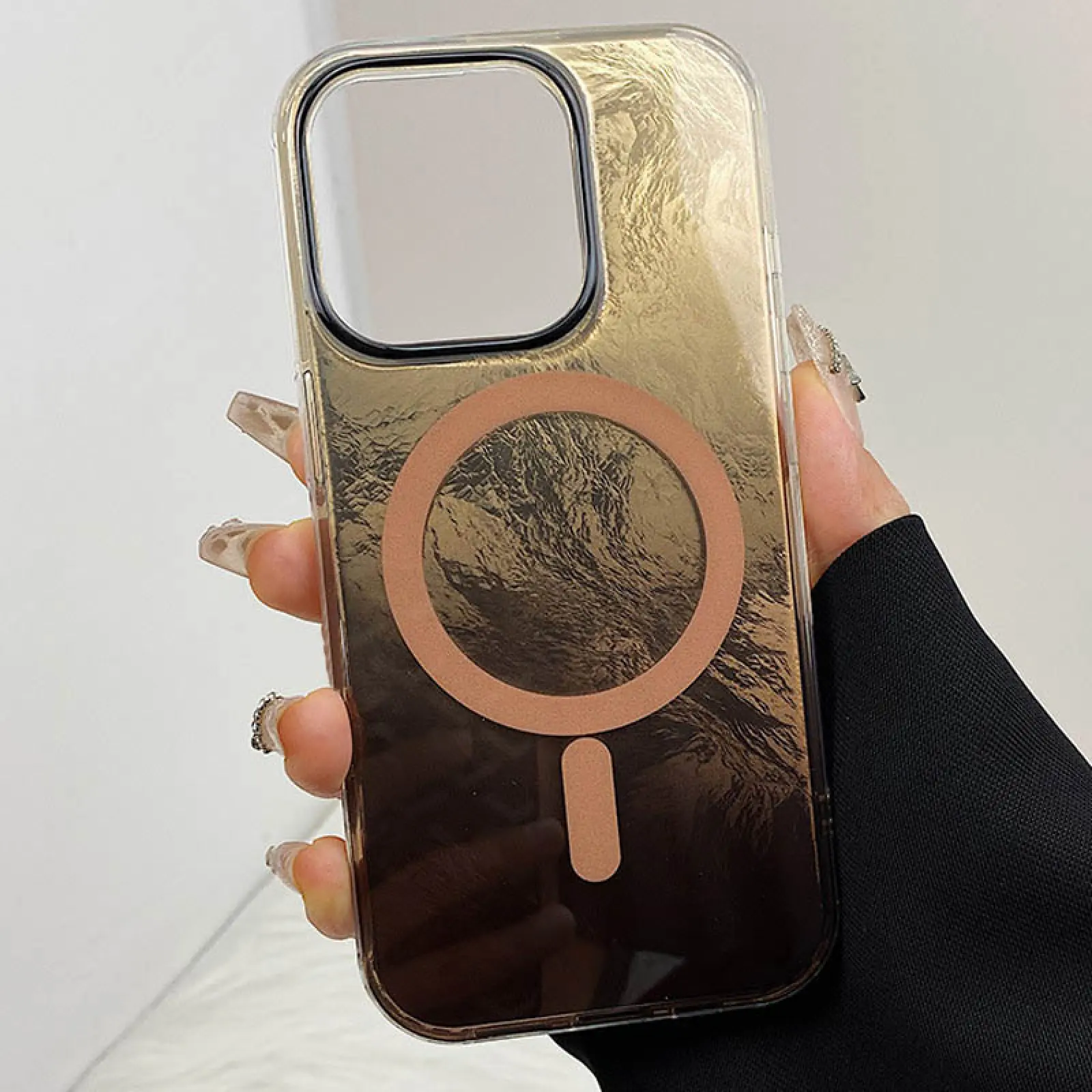 Etui TPU Shiny Mountain Magnetic Fit do Apple iPhone 14 Pro Max (6.7"), Chocolate 1, TPU