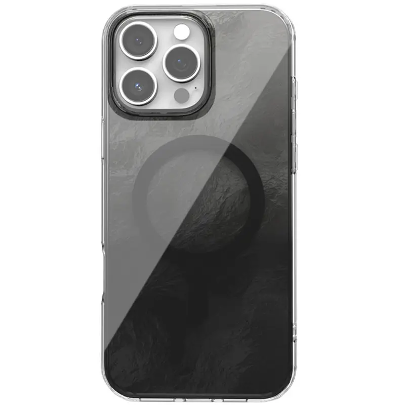Etui TPU Shiny Mountain Magnetic Fit do Apple iPhone 16 Pro Max (6.9"), Black, TPU