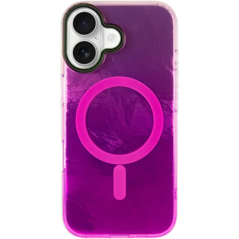Etui TPU Shiny Mountain Magnetic Fit do Apple iPhone 17 (6.3"), Pink 1, TPU