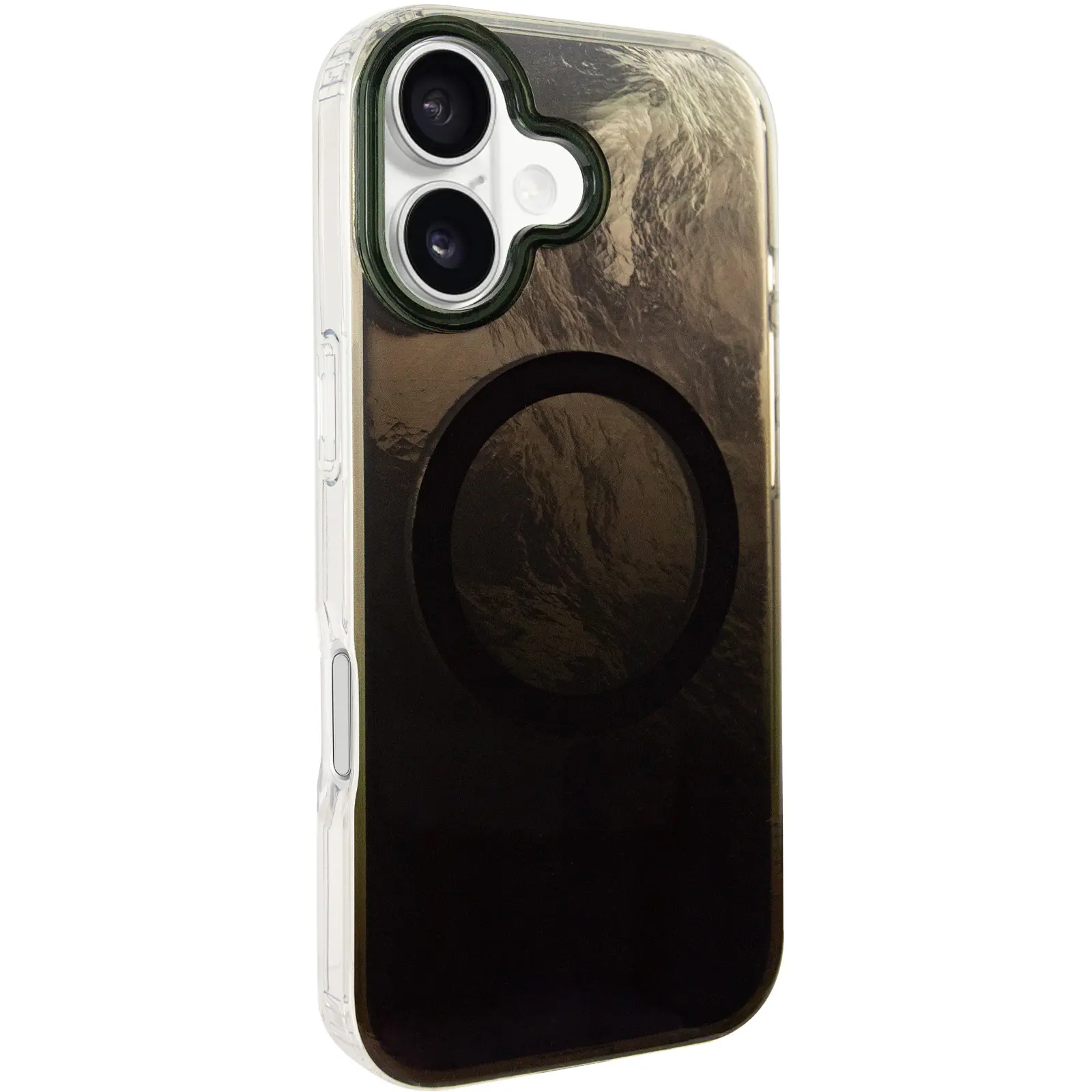 Etui TPU Shiny Mountain Magnetic Fit do Apple iPhone 17 (6.3"), Black, TPU