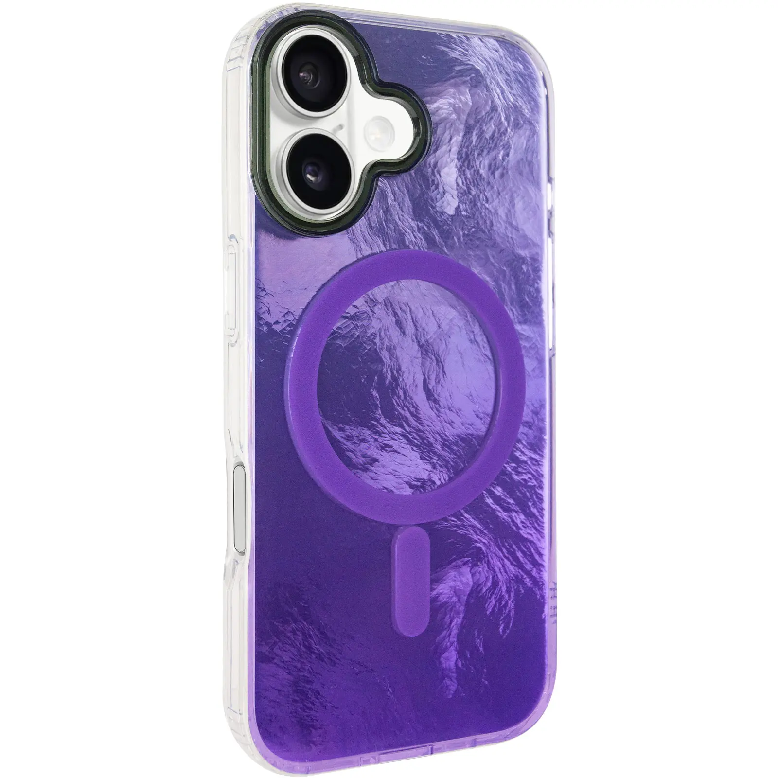 Etui TPU Shiny Mountain Magnetic Fit do Apple iPhone 17 (6.3"), Purple, TPU