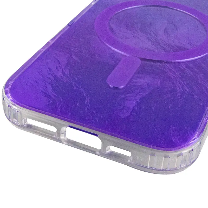 Etui TPU Shiny Mountain Magnetic Fit do Apple iPhone 17 (6.3"), Purple 4, TPU