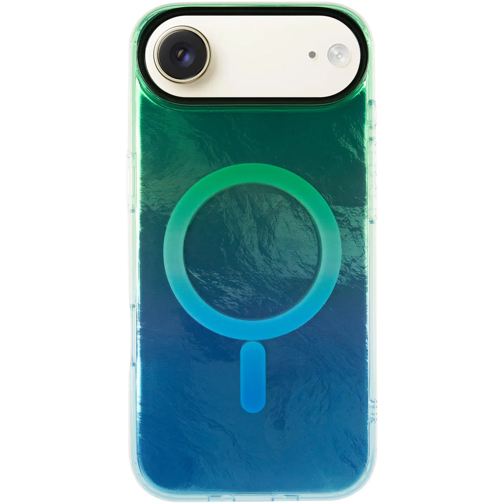 Etui TPU Shiny Mountain Magnetic Fit do Apple iPhone 17 Air (6.5"), Green / Blue 1, TPU