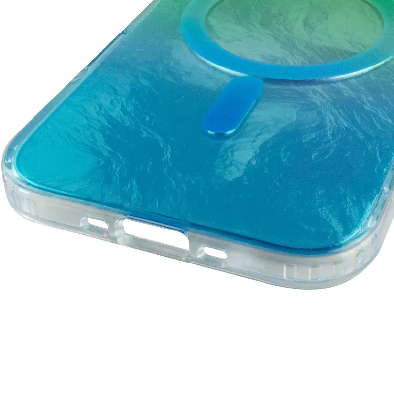 Etui TPU Shiny Mountain Magnetic Fit do Apple iPhone 17 Air (6.5"), Green / Blue 4, TPU