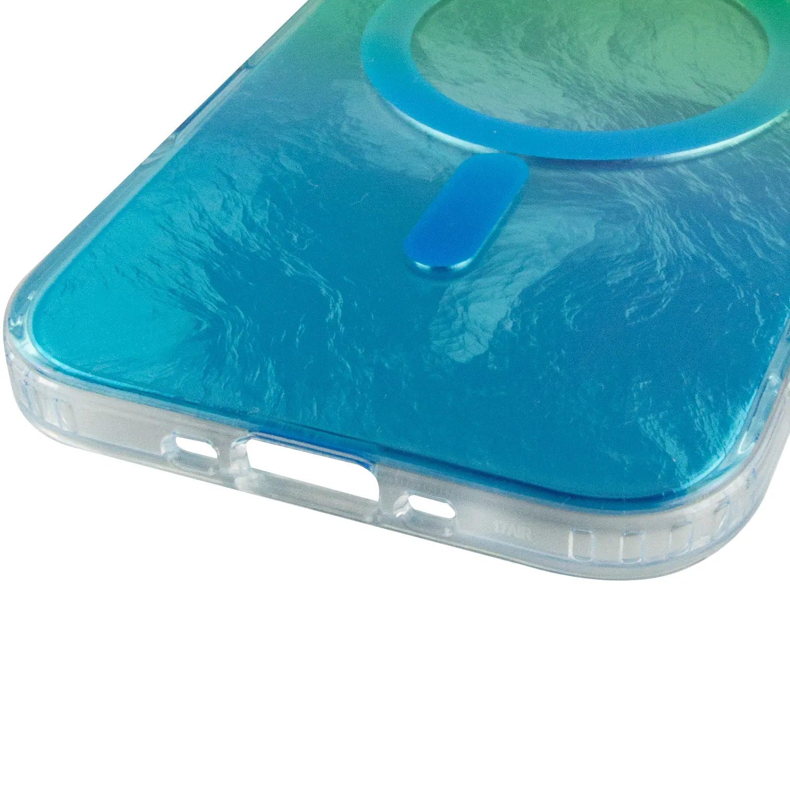 Etui TPU Shiny Mountain Magnetic Fit do Apple iPhone 17 Air (6.5"), Green / Blue 4, TPU