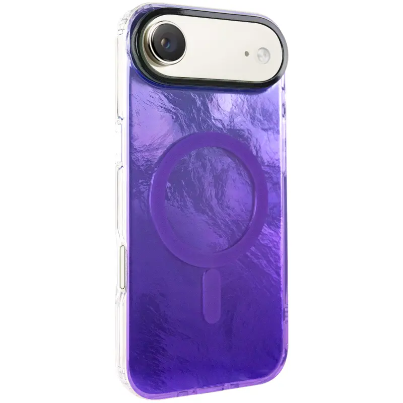 Etui TPU Shiny Mountain Magnetic Fit do Apple iPhone 17 Air (6.5"), Purple, TPU