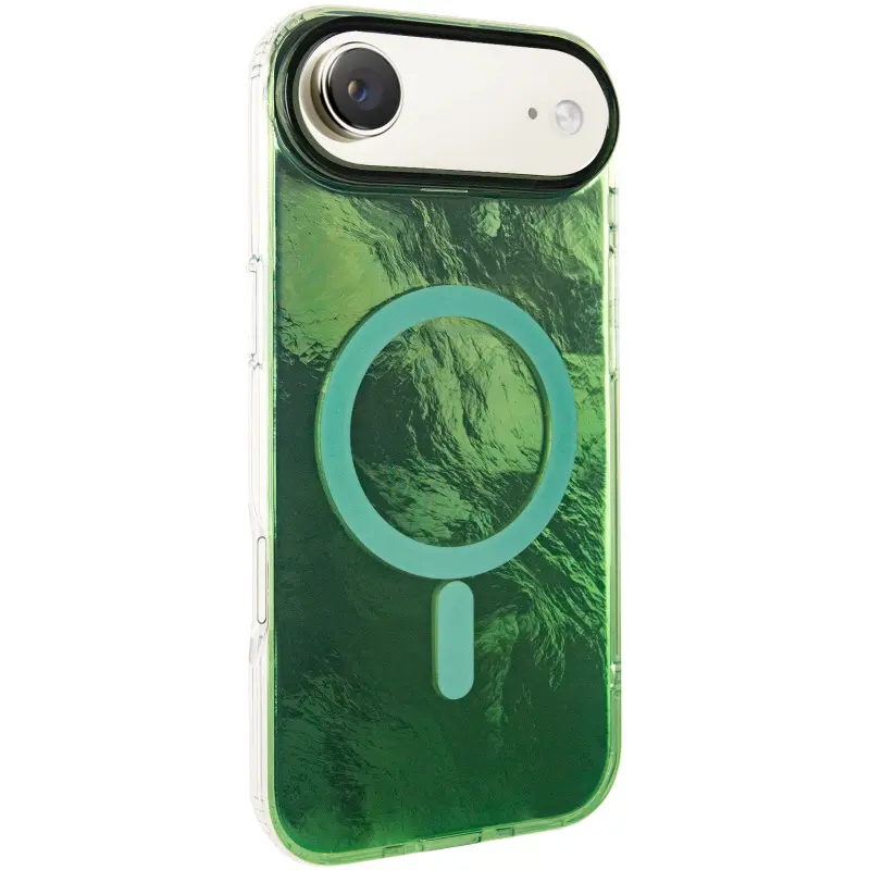 Etui TPU Shiny Mountain Magnetic Fit do Apple iPhone 17 Air (6.5"), Green, TPU