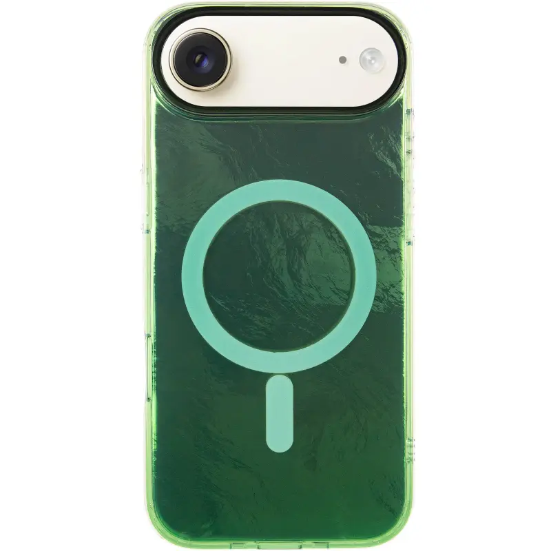 Etui TPU Shiny Mountain Magnetic Fit do Apple iPhone 17 Air (6.5"), Green 1, TPU