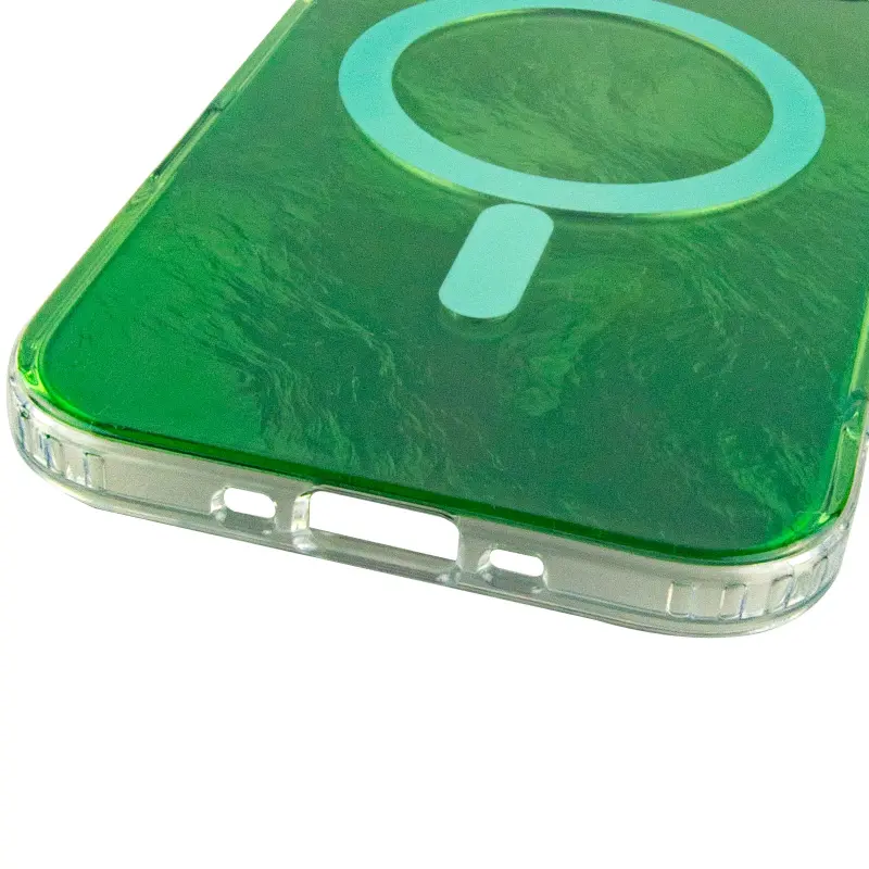Etui TPU Shiny Mountain Magnetic Fit do Apple iPhone 17 Air (6.5"), Green 4, TPU