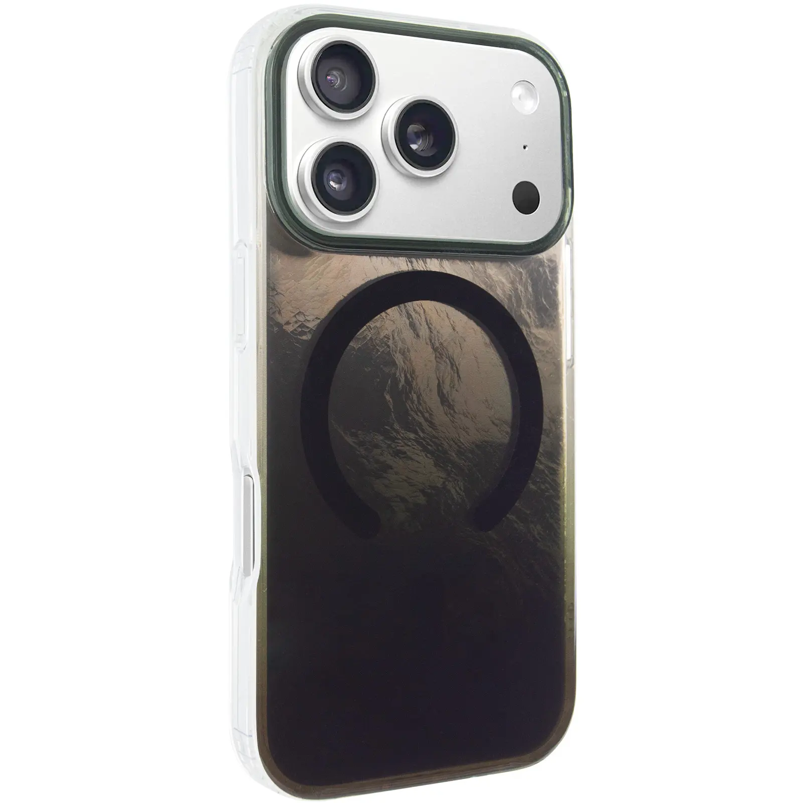Etui TPU Shiny Mountain Magnetic Fit do Apple iPhone 17 Pro (6.3"), Black, TPU