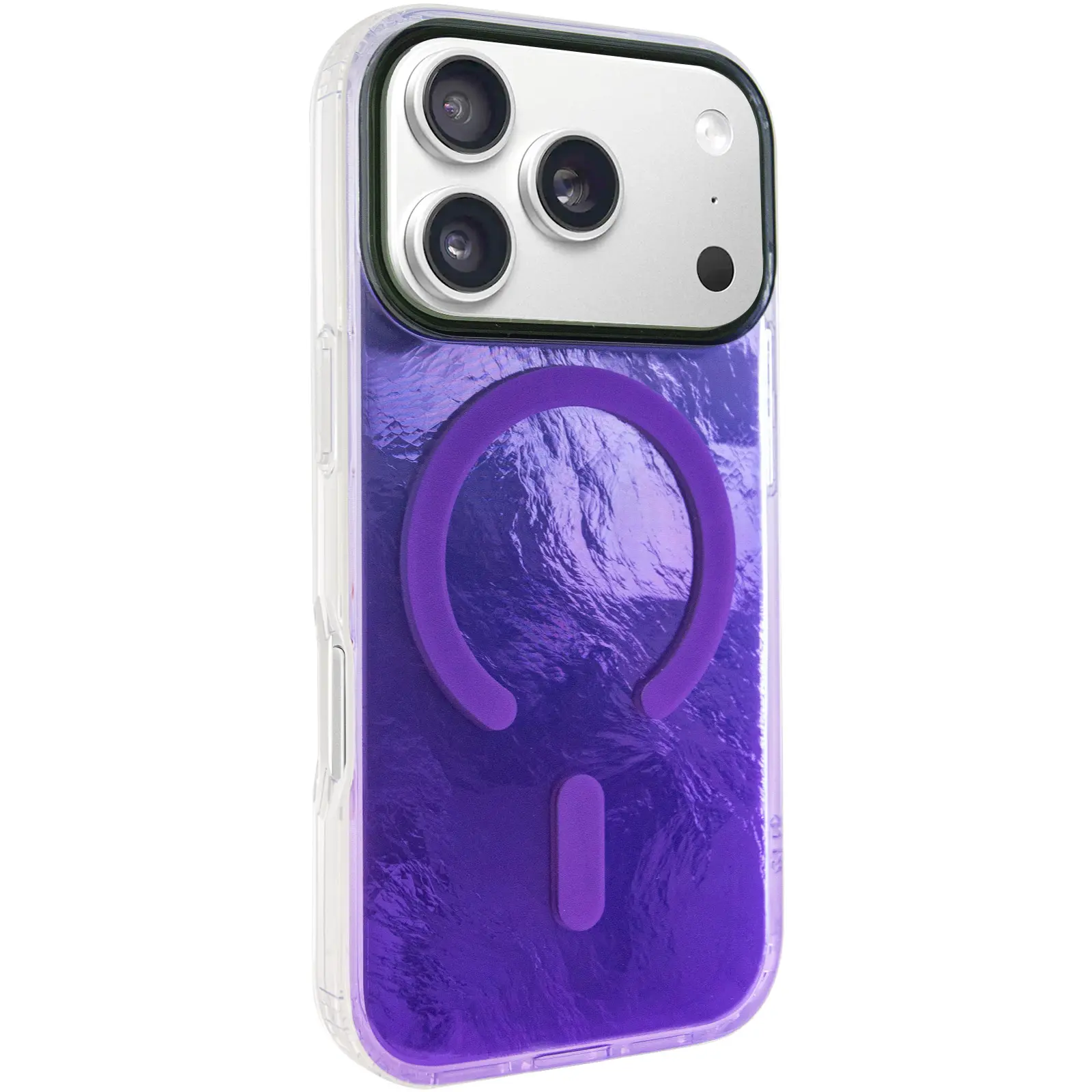 Etui TPU Shiny Mountain Magnetic Fit do Apple iPhone 17 Pro (6.3"), Purple, TPU