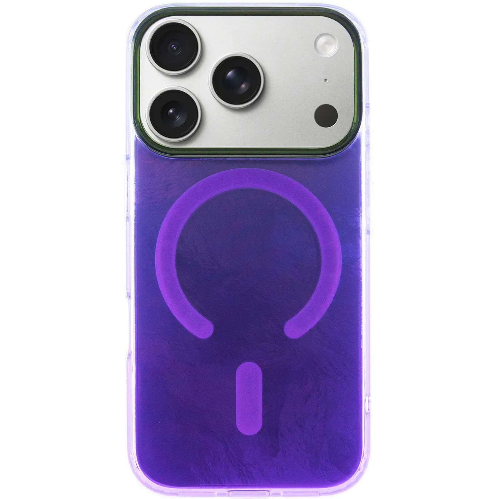 Etui TPU Shiny Mountain Magnetic Fit do Apple iPhone 17 Pro (6.3"), Purple 1, TPU