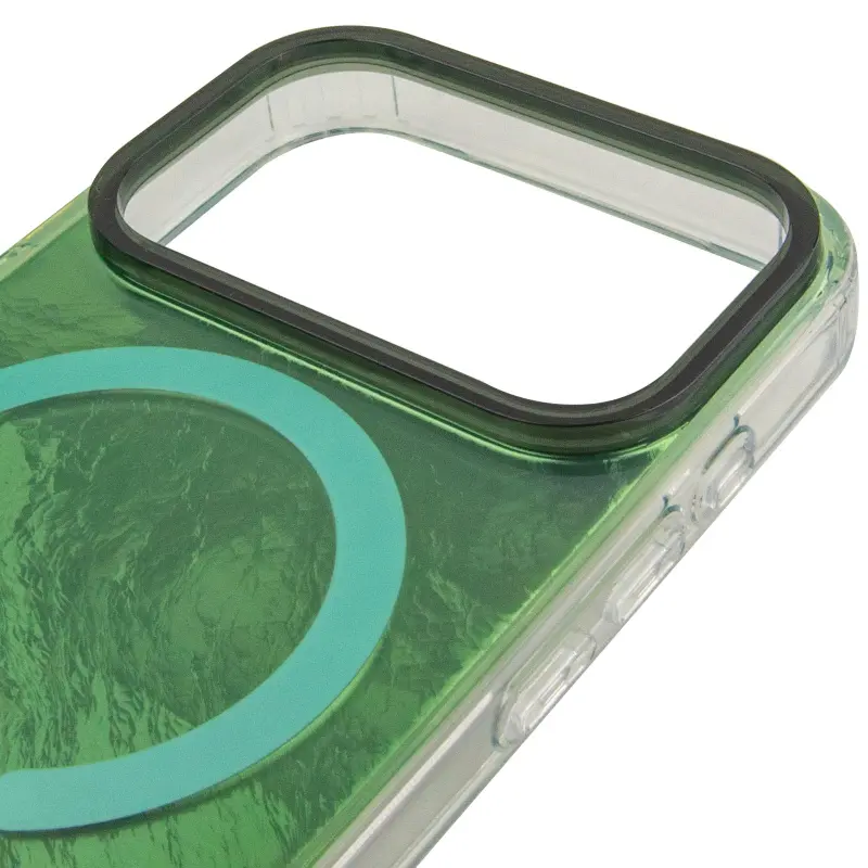 Etui TPU Shiny Mountain Magnetic Fit do Apple iPhone 17 Pro (6.3"), Green 3, TPU