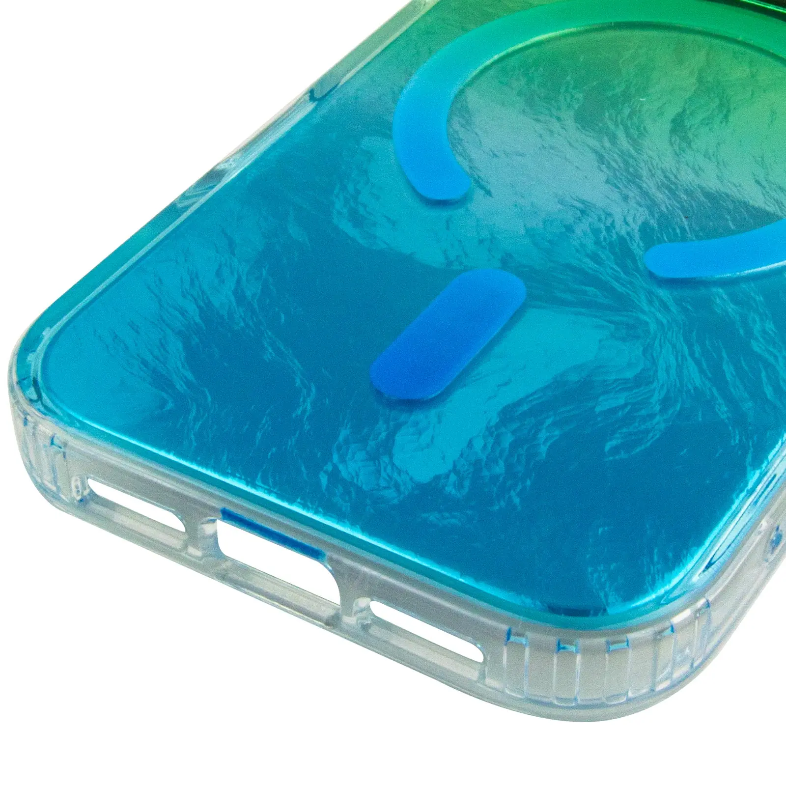 Etui TPU Shiny Mountain Magnetic Fit do Apple iPhone 17 Pro Max (6.9"), Green / Blue 4, TPU