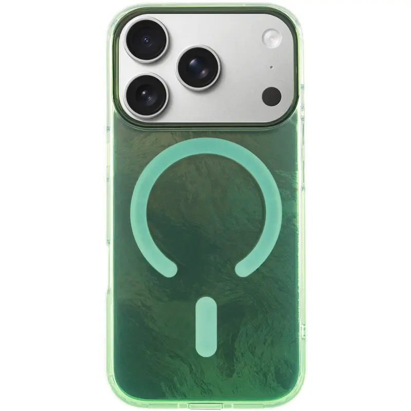 Etui TPU Shiny Mountain Magnetic Fit do Apple iPhone 17 Pro Max (6.9"), Green 1, TPU