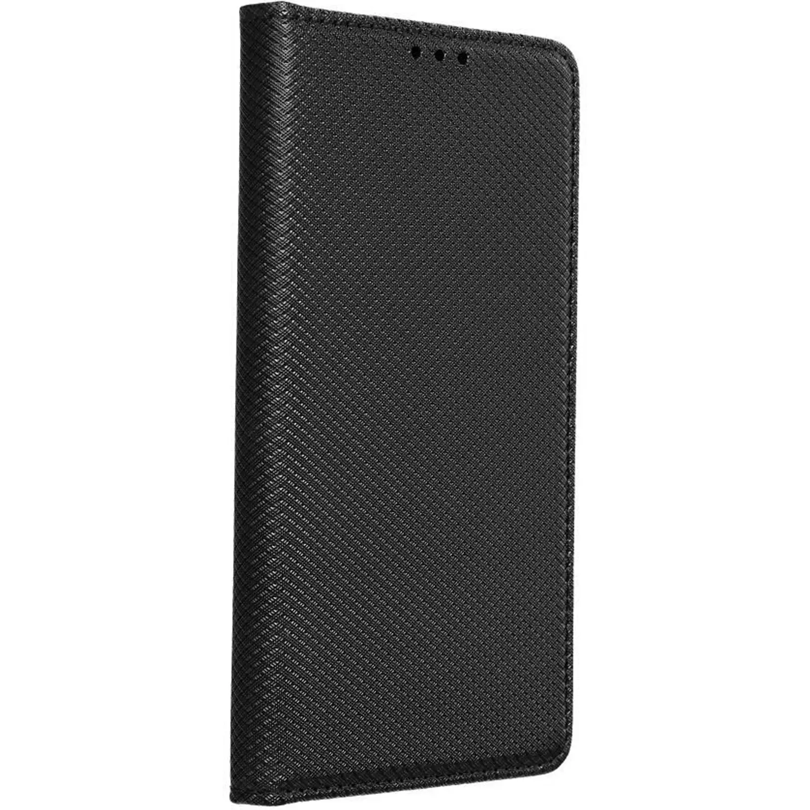 Etui książka Magnet do Samsung Galaxy S23, Black, Sztuczna skóra