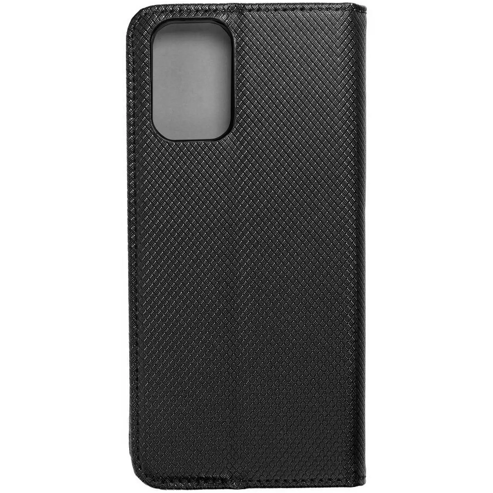 Etui książka Magnet do Samsung Galaxy A24 4G, Black 1, Sztuczna skóra