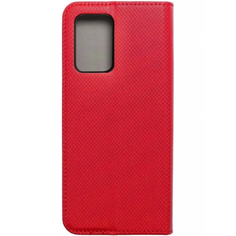 Book case Magnet for Samsung Galaxy A55, Red 1, Faux leather