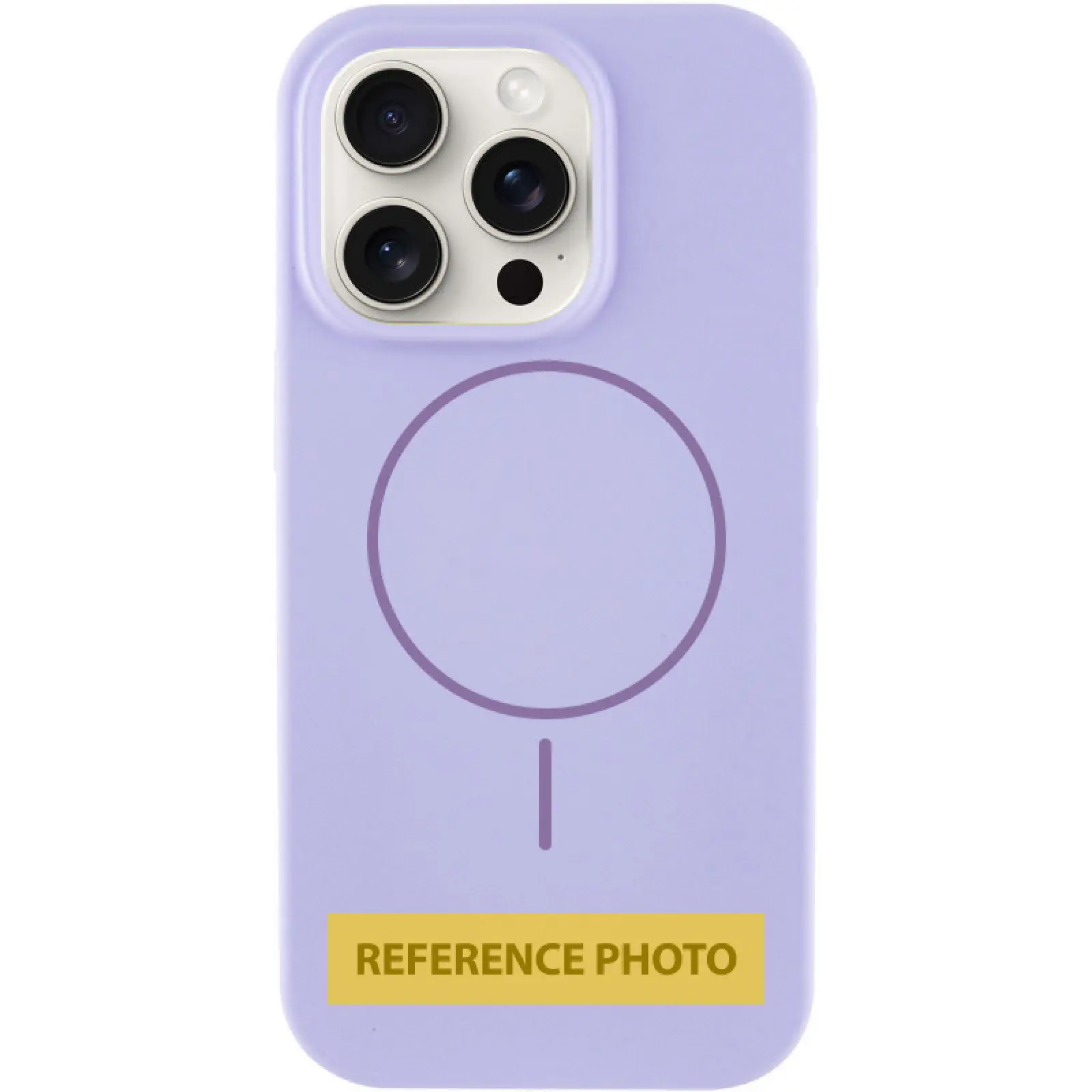 Etui Silicone Case Full Protective with MagSafe do Apple iPhone 16 (6.1"), Lilac / Dasheen, Silikon