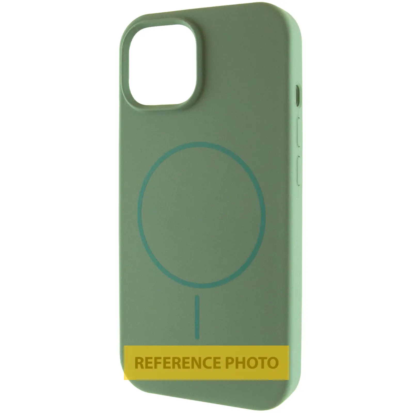 Etui Silicone Case Full Protective with MagSafe do Apple iPhone 17 (6.3"), Zielony / Pine green, Silikon