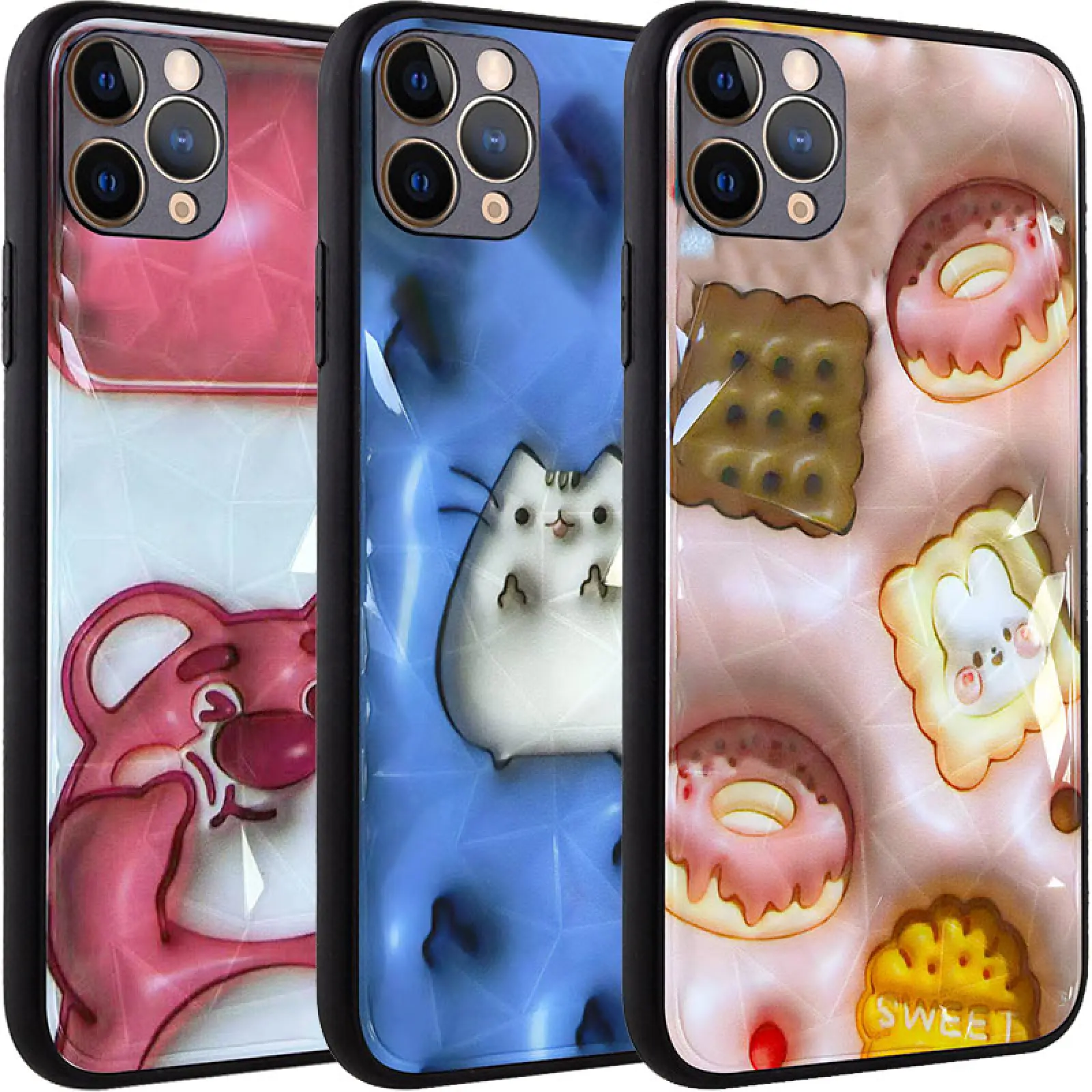 TPU+PC etui Prisma Fluffie do Apple iPhone 11 Pro (5.8"), TPU+PC
