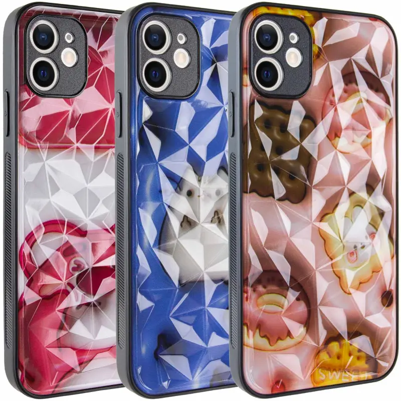 TPU+PC etui Prisma Fluffie do Apple iPhone 12 (6.1"), TPU+PC
