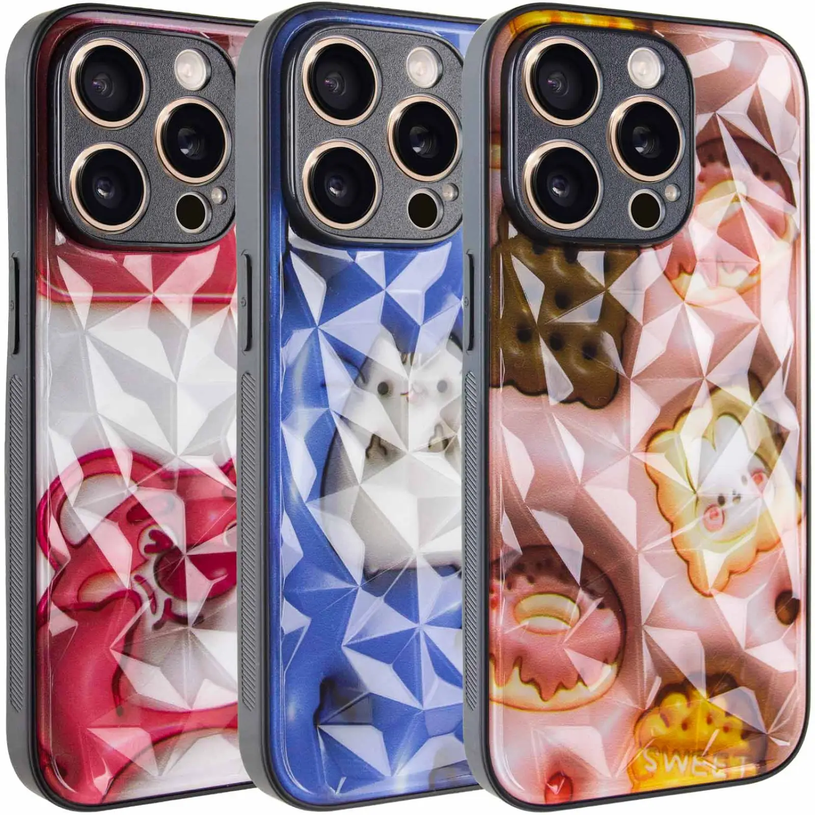 TPU+PC etui Prisma Fluffie do Apple iPhone 12 Pro Max (6.7"), TPU+PC