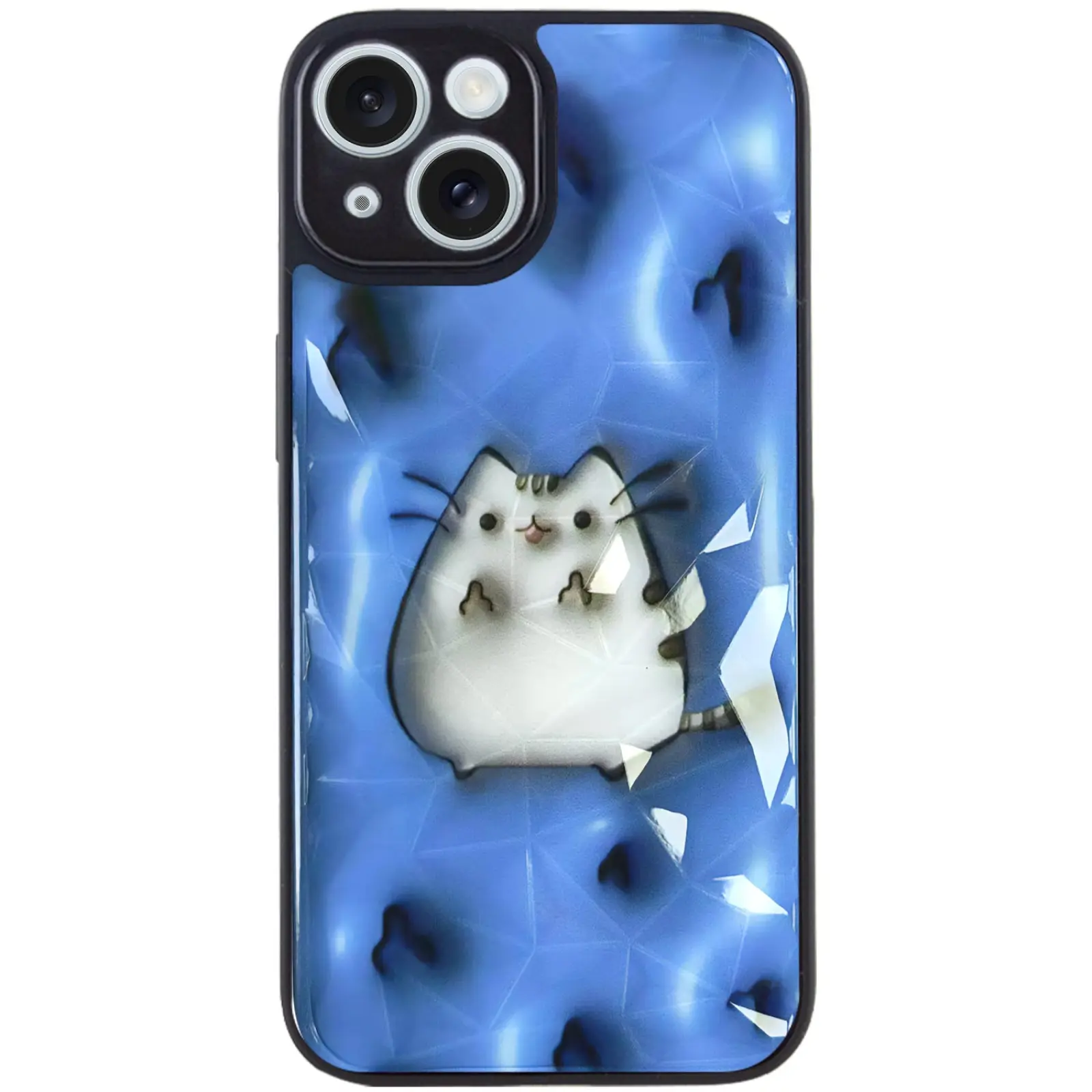 TPU+PC etui Prisma Fluffie do Apple iPhone 14 (6.1"), Pusheen 1, TPU+PC