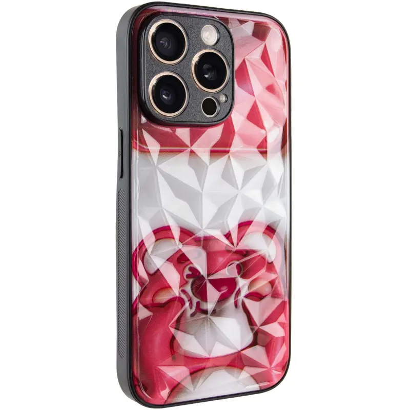 TPU+PC etui Prisma Fluffie do Apple iPhone 15 Pro (6.1"), Look Me, TPU+PC