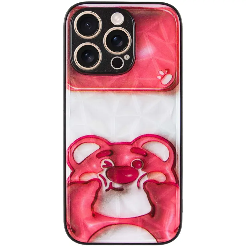 TPU+PC etui Prisma Fluffie do Apple iPhone 15 Pro Max (6.7"), Look Me 1, TPU+PC