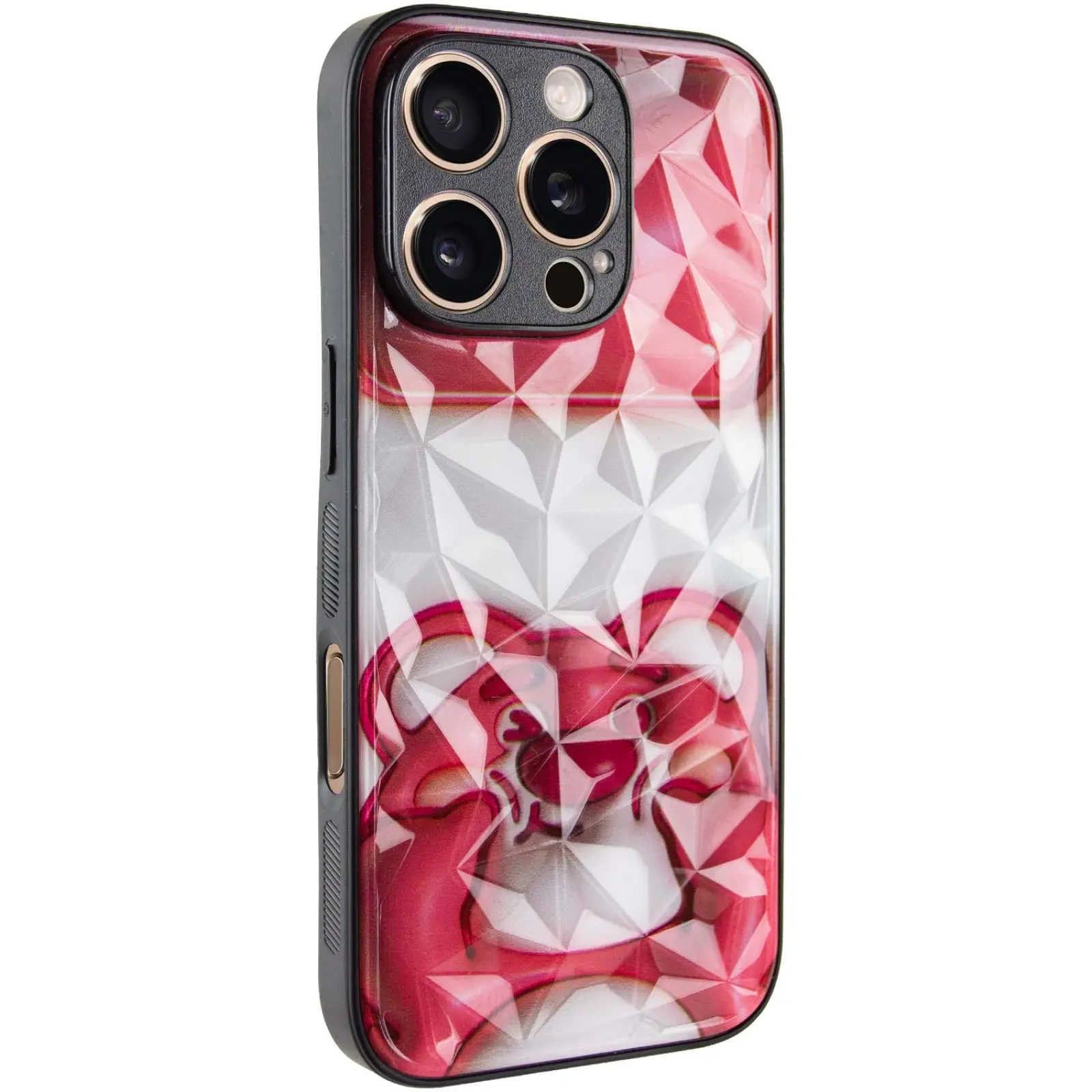 TPU+PC etui Prisma Fluffie do Apple iPhone 16 Pro (6.3"), Look Me, TPU+PC
