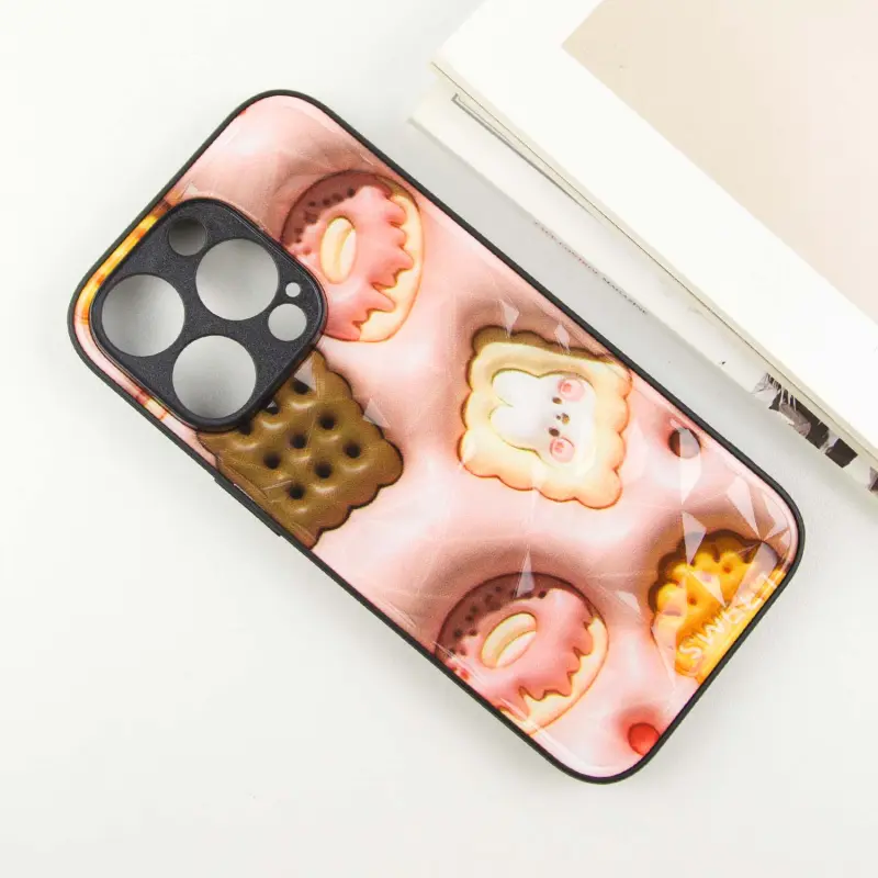 TPU+PC etui Prisma Fluffie do Apple iPhone 16 Pro (6.3"), Sweet 2, TPU+PC