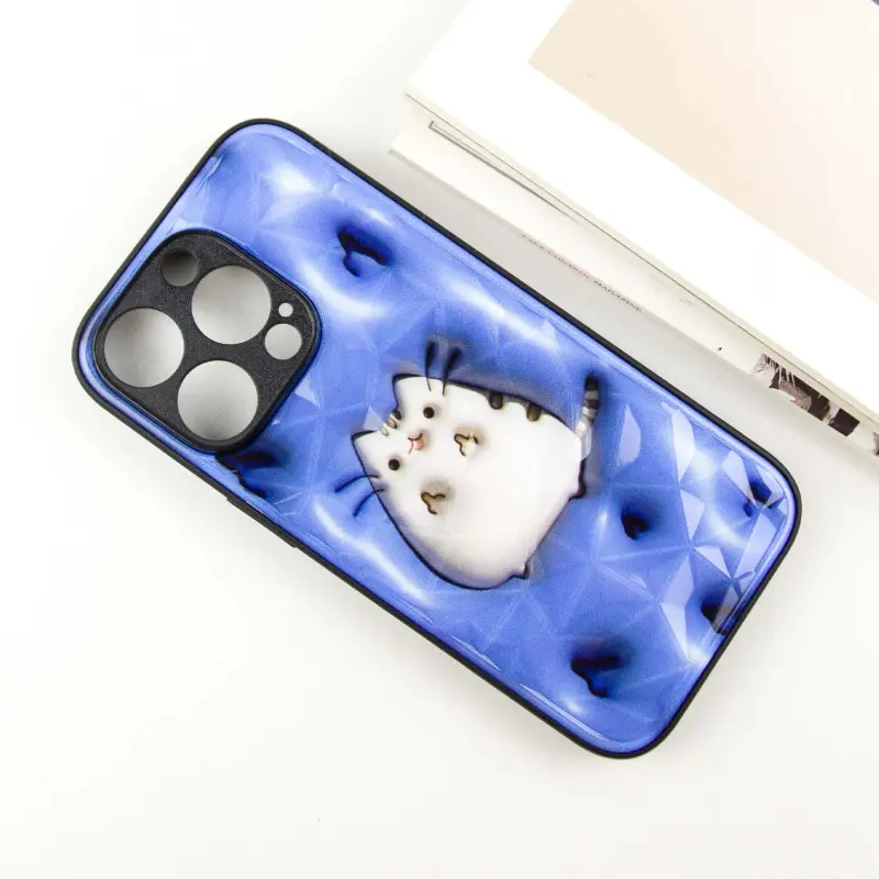 TPU+PC etui Prisma Fluffie do Apple iPhone 16 Pro (6.3"), Pusheen 2, TPU+PC