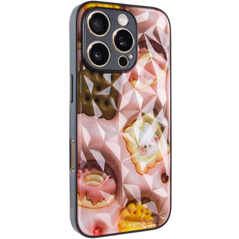 TPU+PC etui Prisma Fluffie do Apple iPhone 16 Pro Max (6.9"), Sweet, TPU+PC