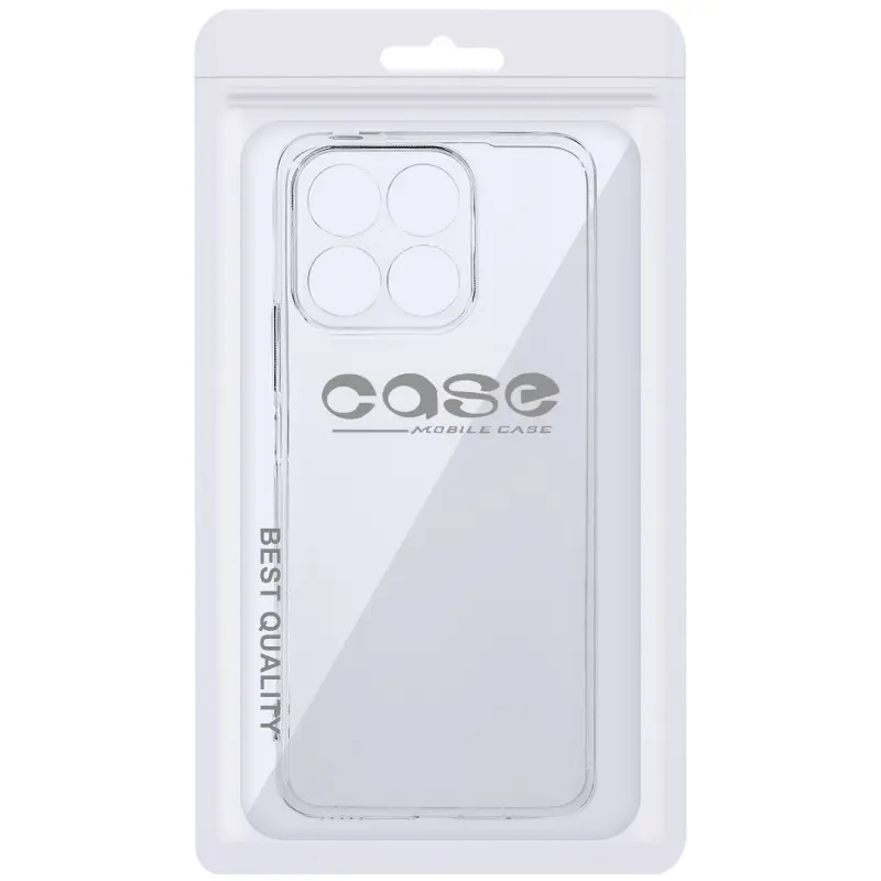 Etui TPU Transparent 1,0mm do Honor X8C 4G, Clear 1, TPU