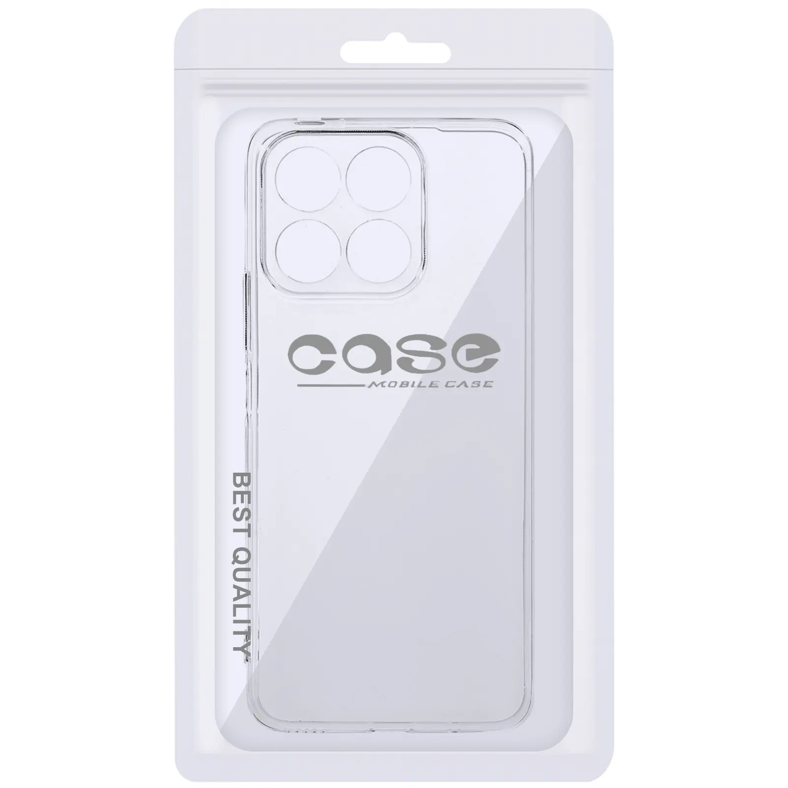 Etui TPU Transparent 1,0mm do Honor X8C 4G, Clear 1, TPU