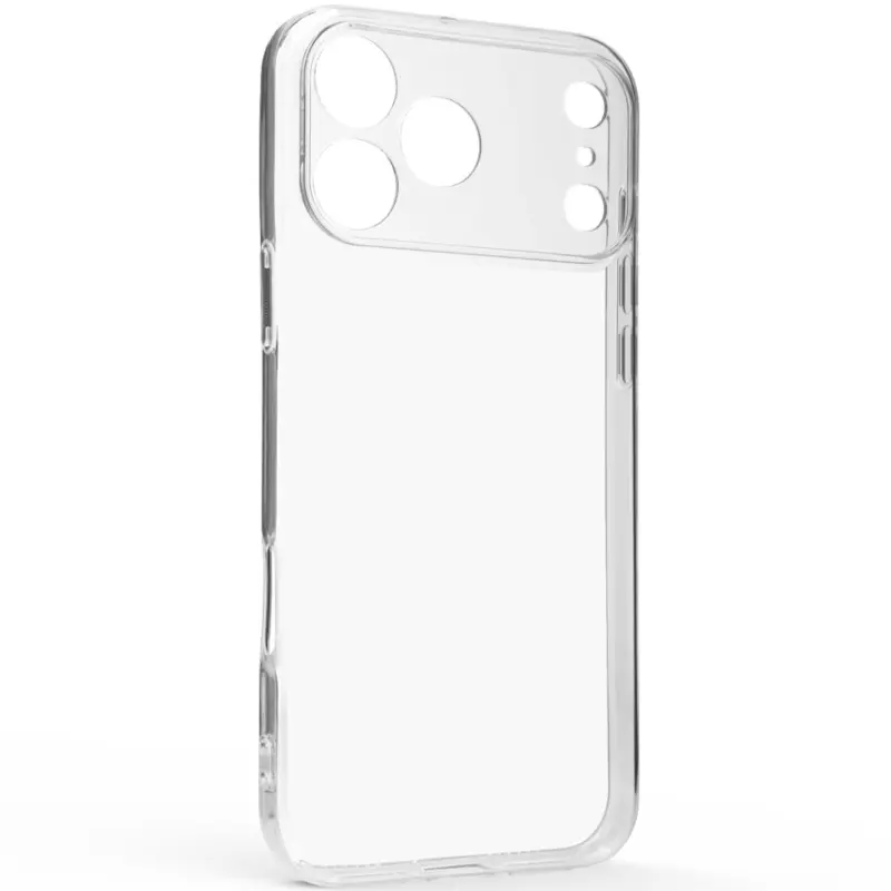 Case TPU Transparent 1,0mm for Apple iPhone 17 Pro (6.3"), Clear, TPU