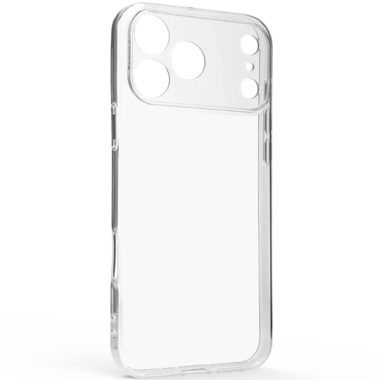 Case TPU Transparent 1,0mm for Apple iPhone 17 Pro (6.3"), Clear, TPU
