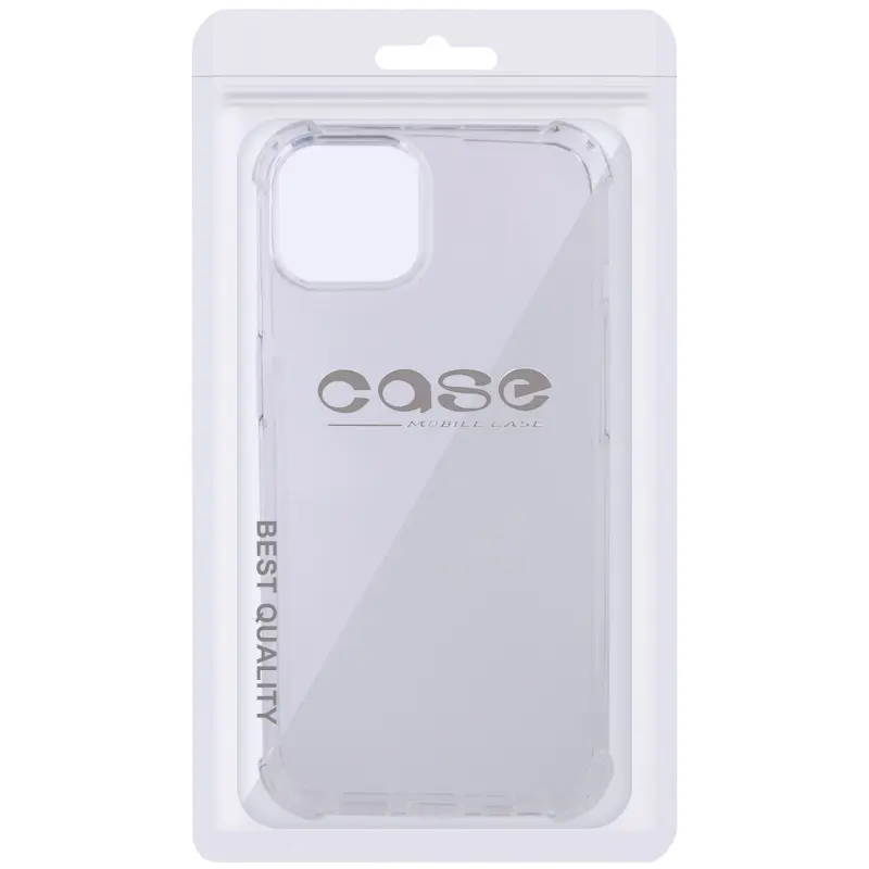 TPU чохол Ease Logo Anti Shock Transparent для Apple iPhone 14 (6.1"), Clear 1, TPU