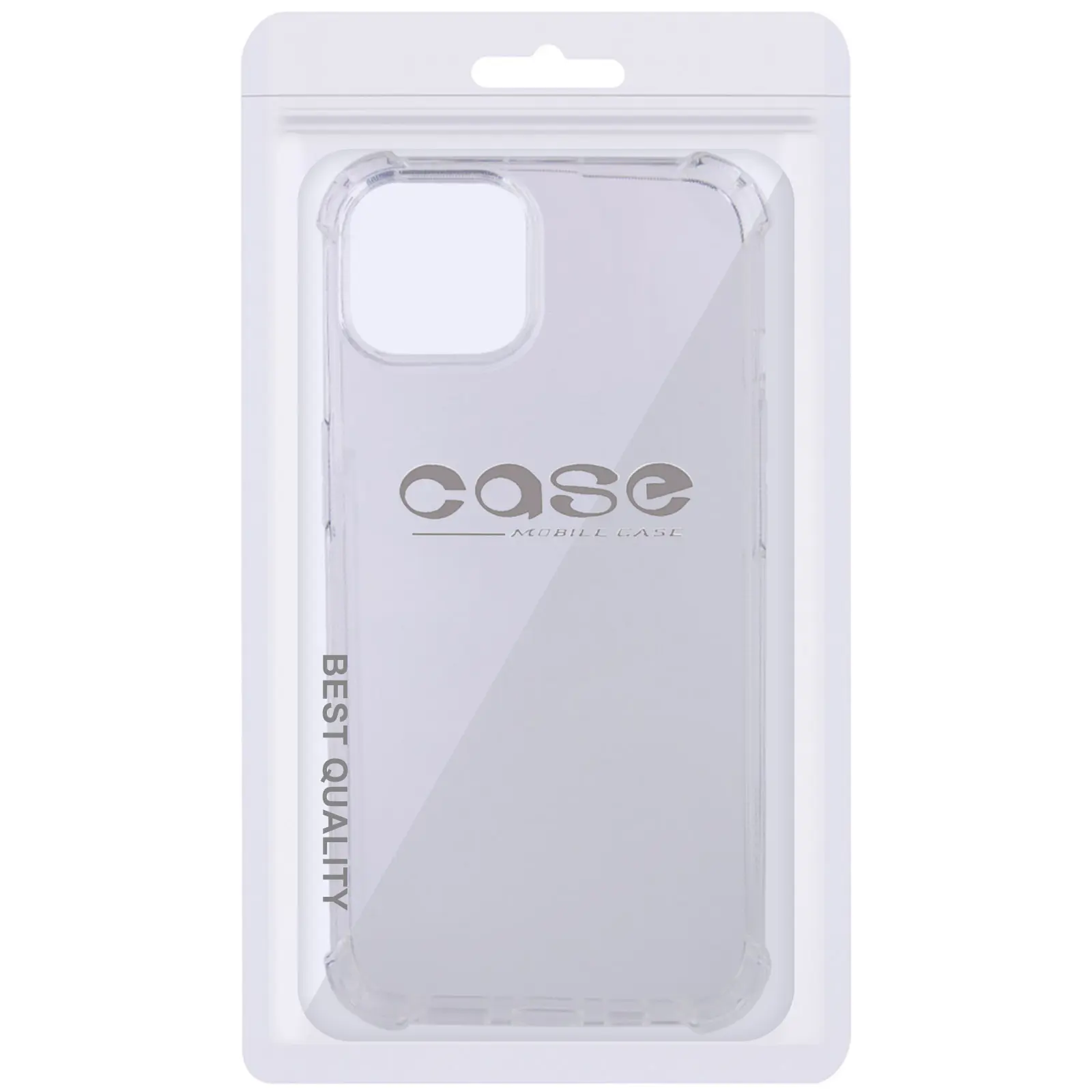 TPU чохол Ease Logo Anti Shock Transparent для Apple iPhone 15 (6.1"), Clear 1, TPU