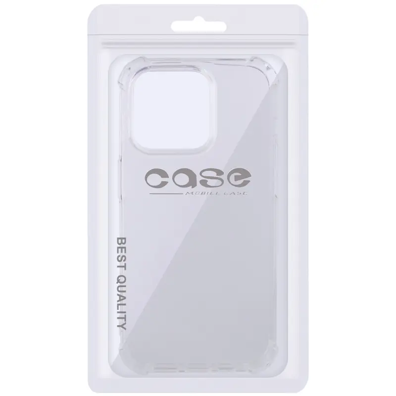 Etui TPU Ease Logo Anti Shock Transparent do Apple iPhone 15 Pro Max (6.7"), Clear 1, TPU