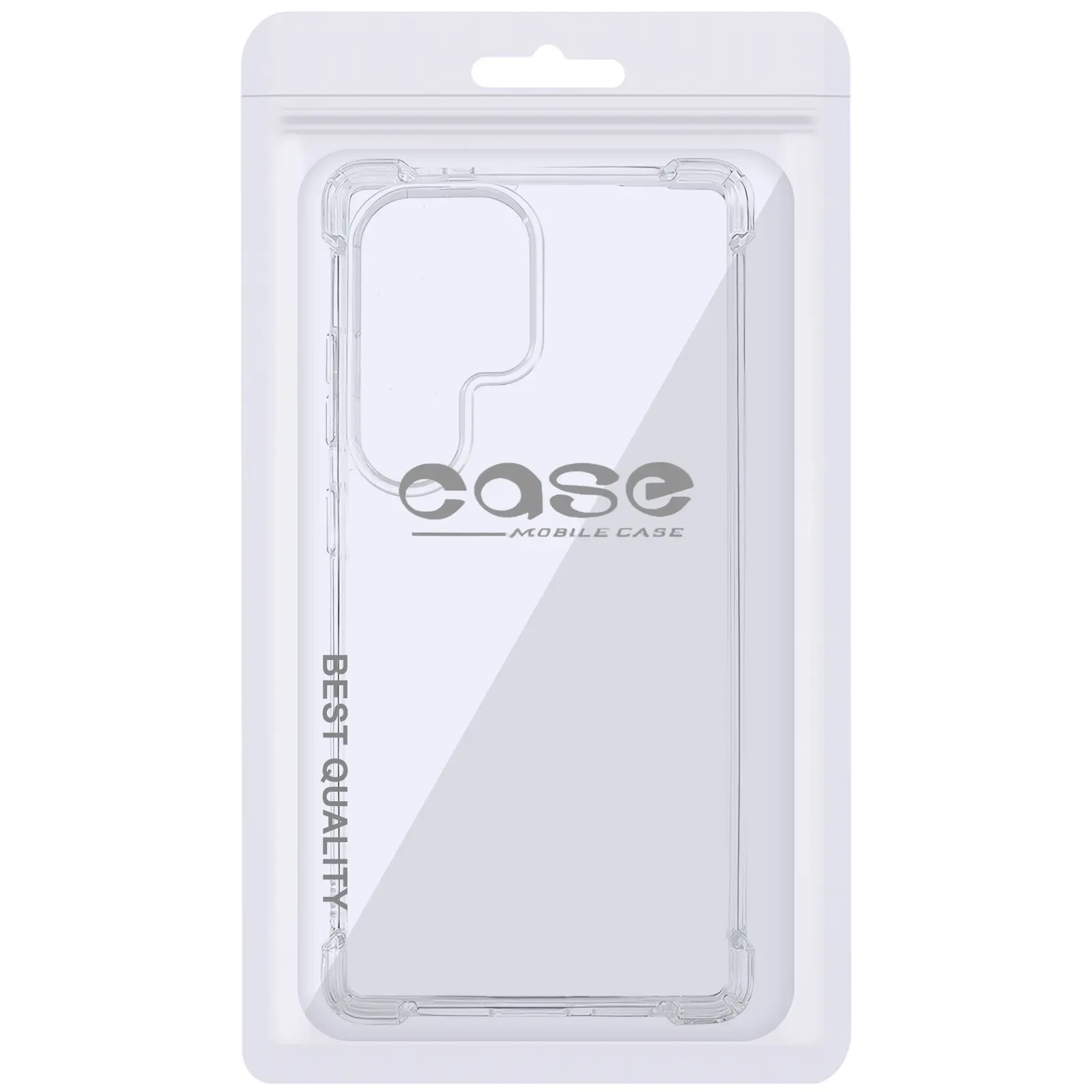 Etui TPU Ease Logo Anti Shock Transparent do Samsung Galaxy S24 Ultra, Clear 1, TPU