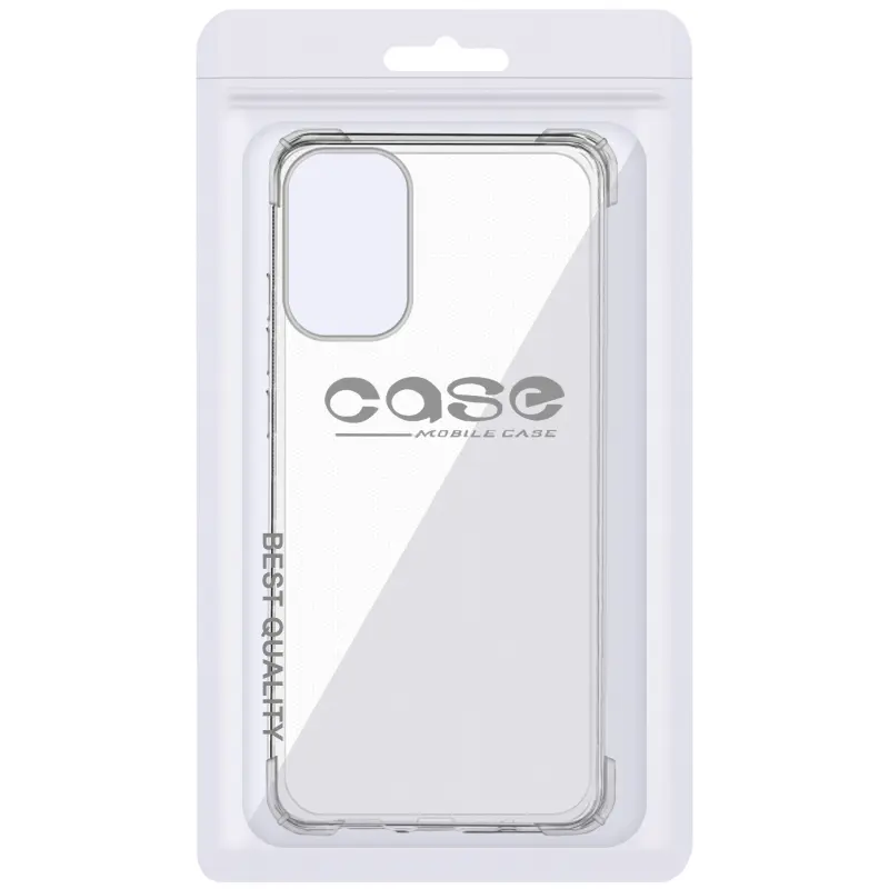 Etui TPU Ease Logo Anti Shock Transparent do Motorola Edge 50 Fusion, Clear 1, TPU