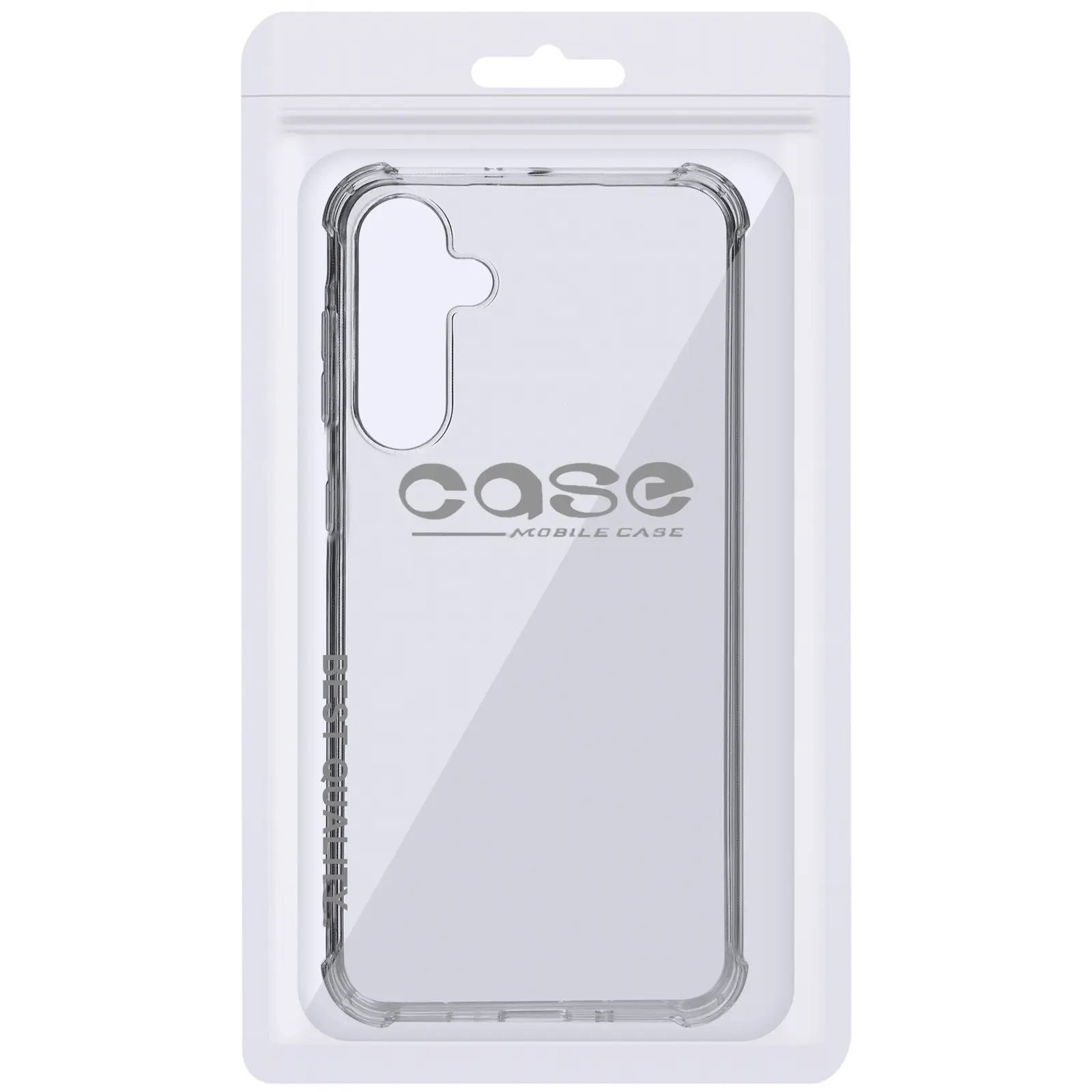Etui TPU Ease Logo Anti Shock Transparent do Samsung Galaxy A55, Clear 1, TPU