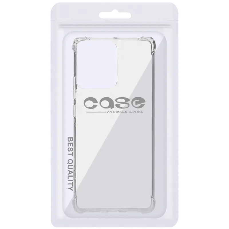TPU чохол Ease Logo Anti Shock Transparent для Motorola Edge 50 Pro, Clear 1, TPU