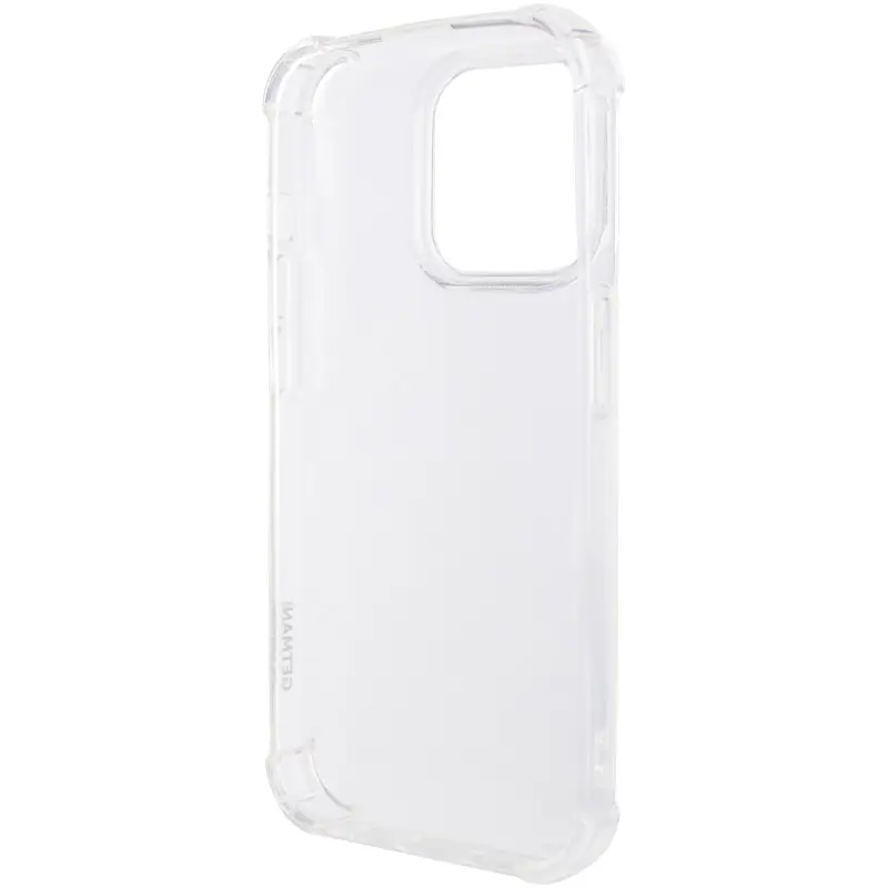 TPU чохол Ease Logo Anti Shock Transparent для Apple iPhone 16 Pro (6.3"), Clear 4, TPU