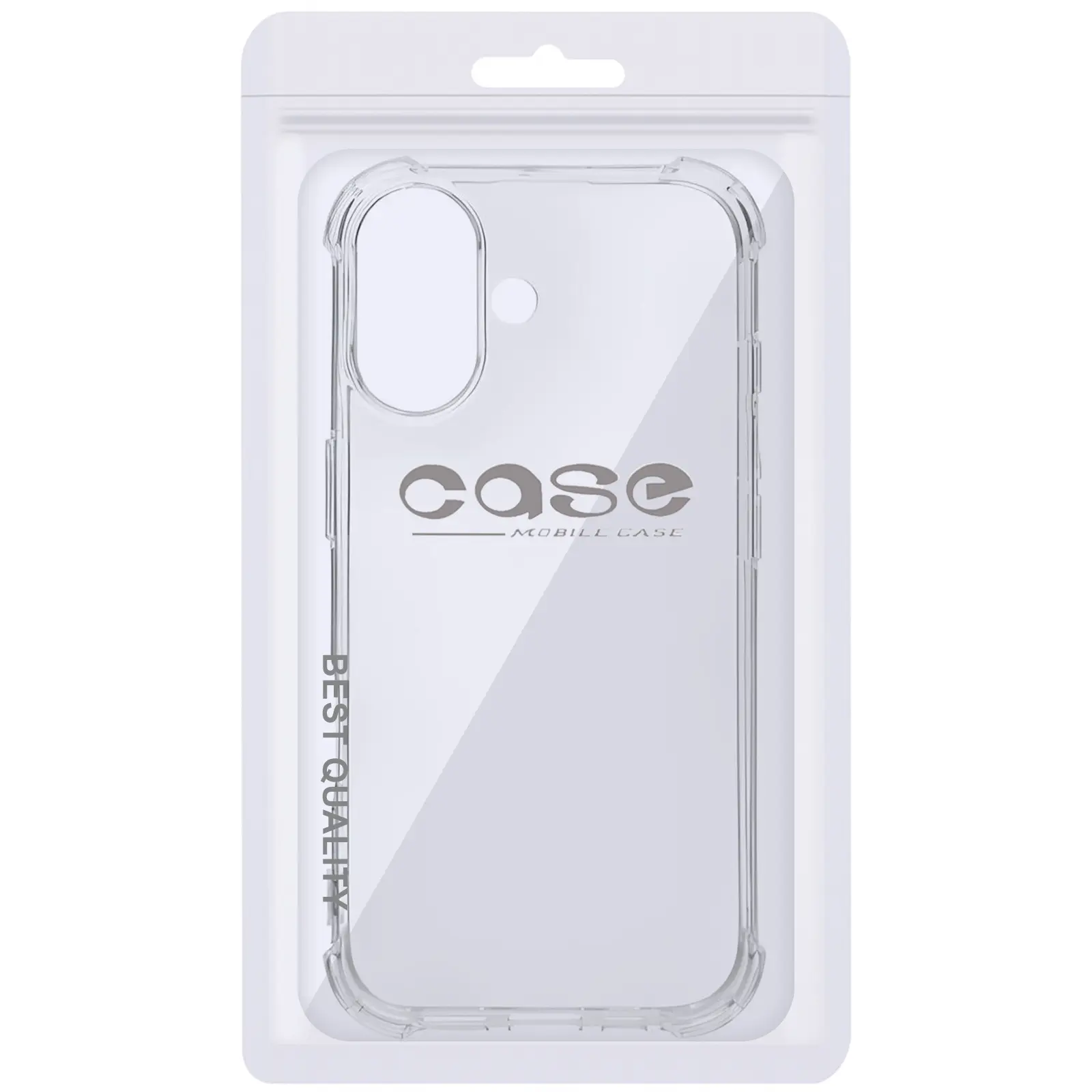 Etui TPU Ease Logo Anti Shock Transparent do Apple iPhone 16 Plus (6.7"), Clear 1, TPU